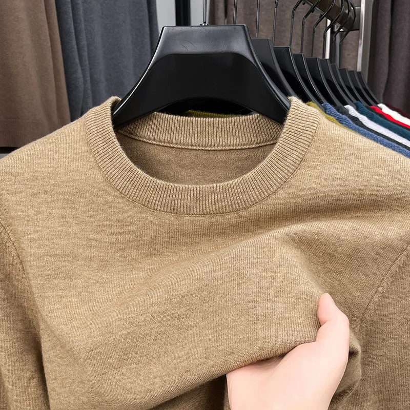 Mens Fashion Mullet - 2025, nieuwe heren casual trui, ronde