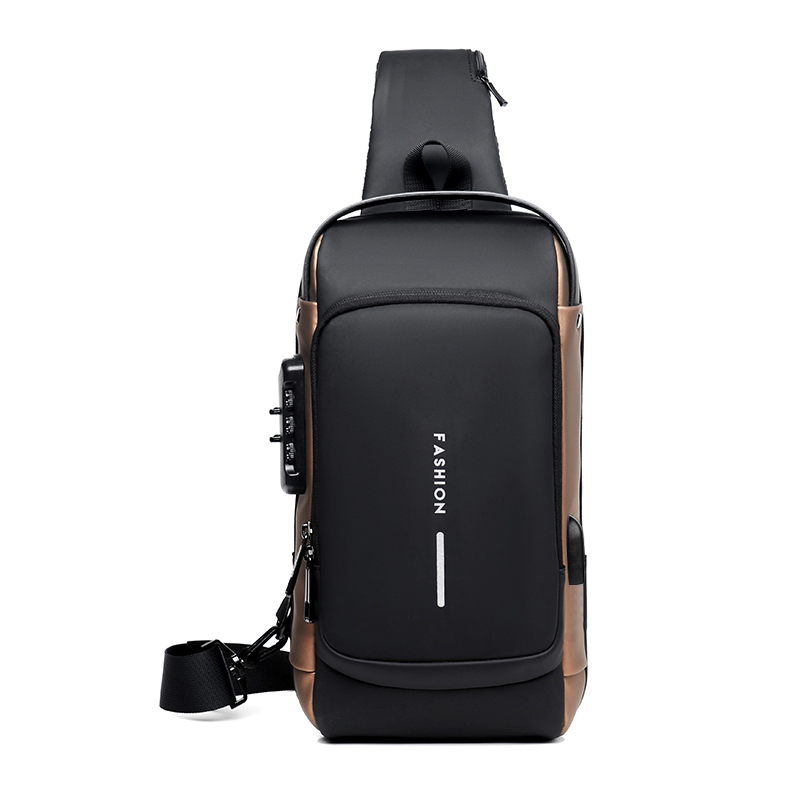 Crossbody Bag Men - Multifunctionele anti-diefstal USB schoudertas voor heren,
