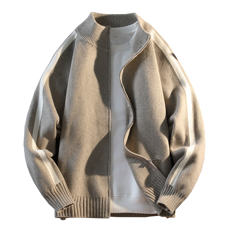 Men'S Fashion Zip Sweater - Trendy herenmode vest trui jas Stijlvol