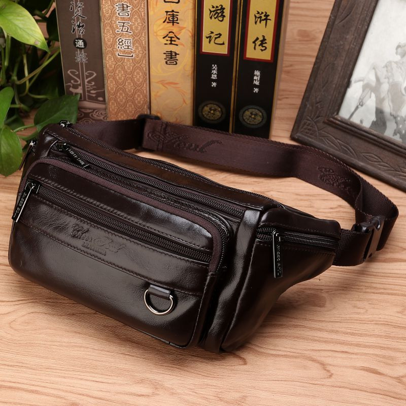 Fashion Harness Men - Mannen Taille Fanny Tassen Sling Borsttas