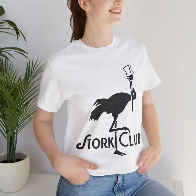 1950S Fashion Men'S - Vintage New York T-shirt The Stork