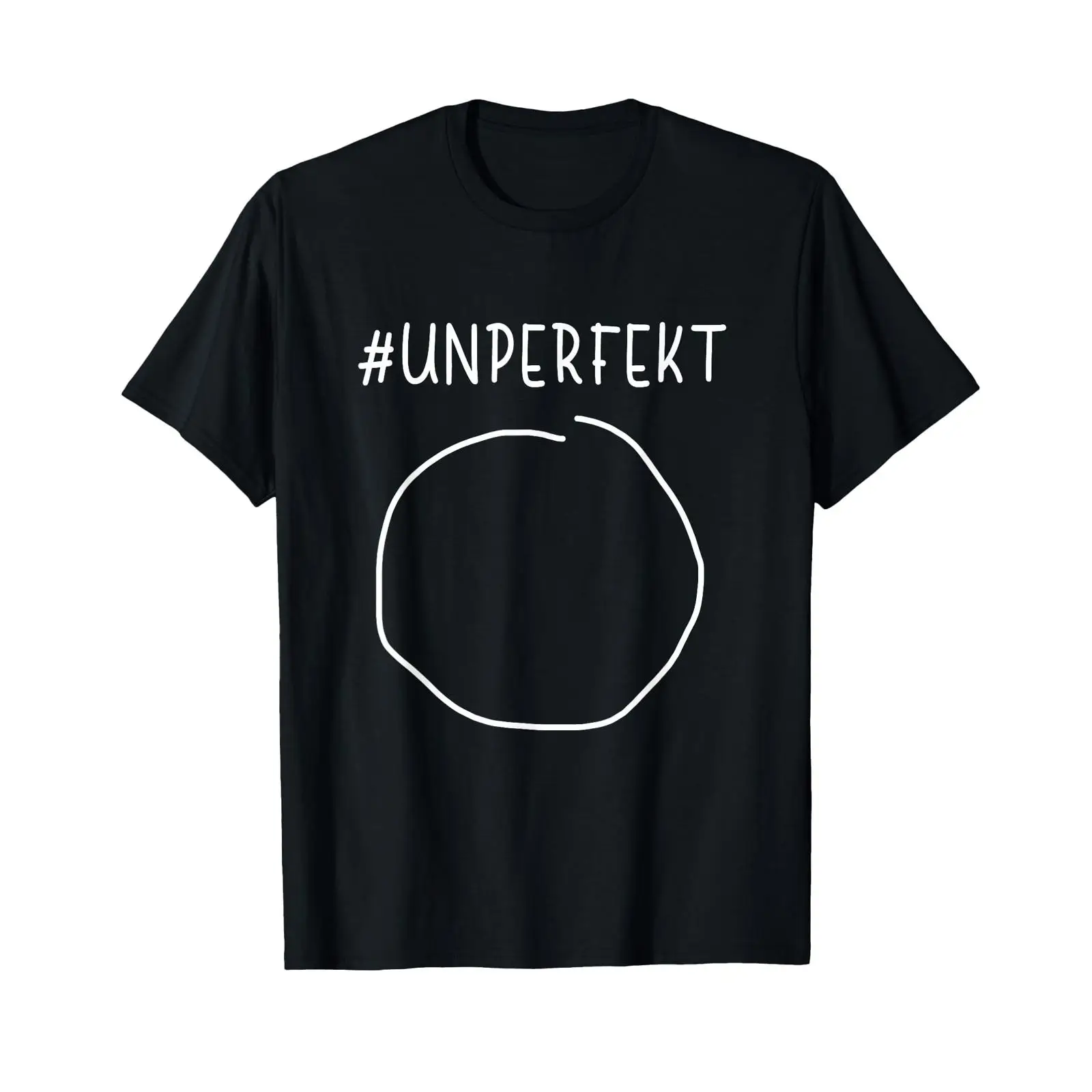 Mens Fashion Hashtags - Onvolmaakte Hashtag Circle Statement T-shirt vintage