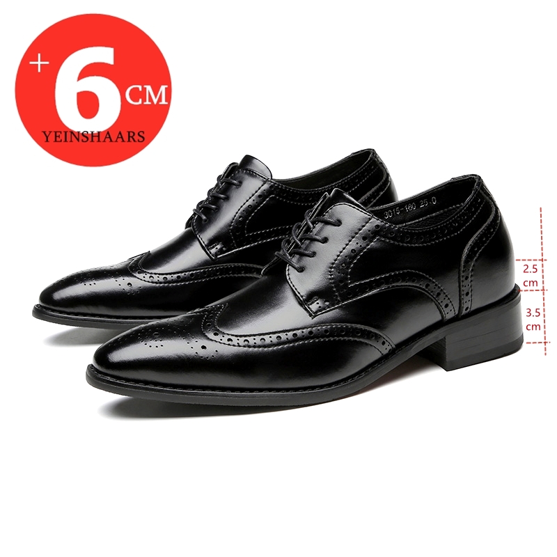 Oxford Shoes Brogue - Hoge kwaliteit lederen brogue heren liftschoenen