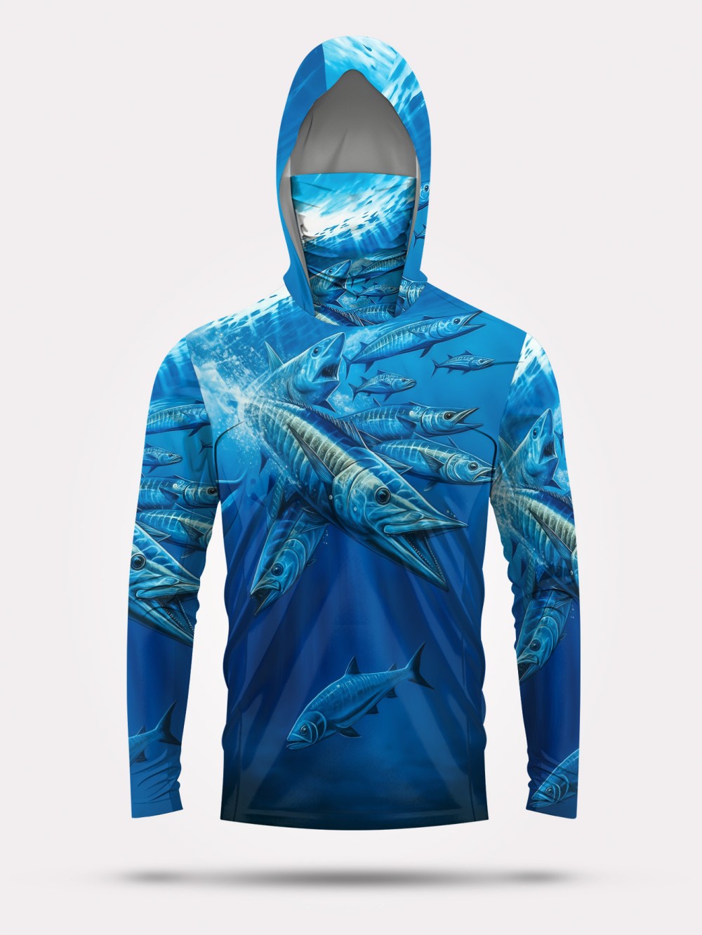 Mens Fashion Suits - Heren zomermode visroep print comfortabel ademend