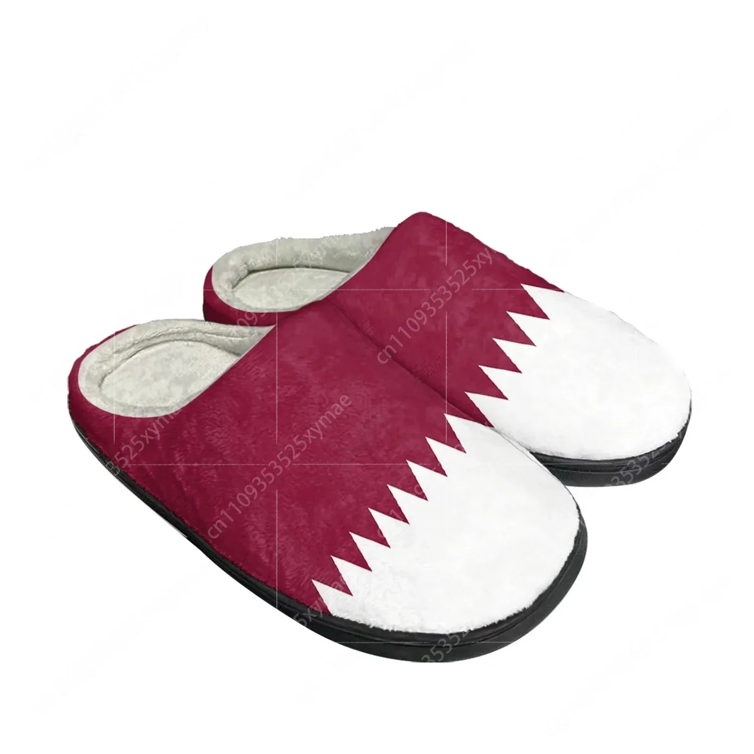 Men'S Fashion Qatar - Qatar Vlag Thuis Katoenen Aangepaste Slippers