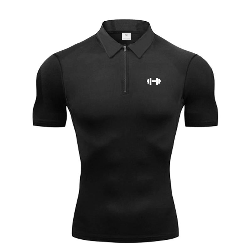 Muscle Tee Workout - Heren Running T-shirts met korte mouwen