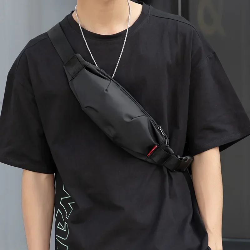 Fashion Harness Men - Minimalistische crossbodytas voor heren, waterdichte schoudertas,