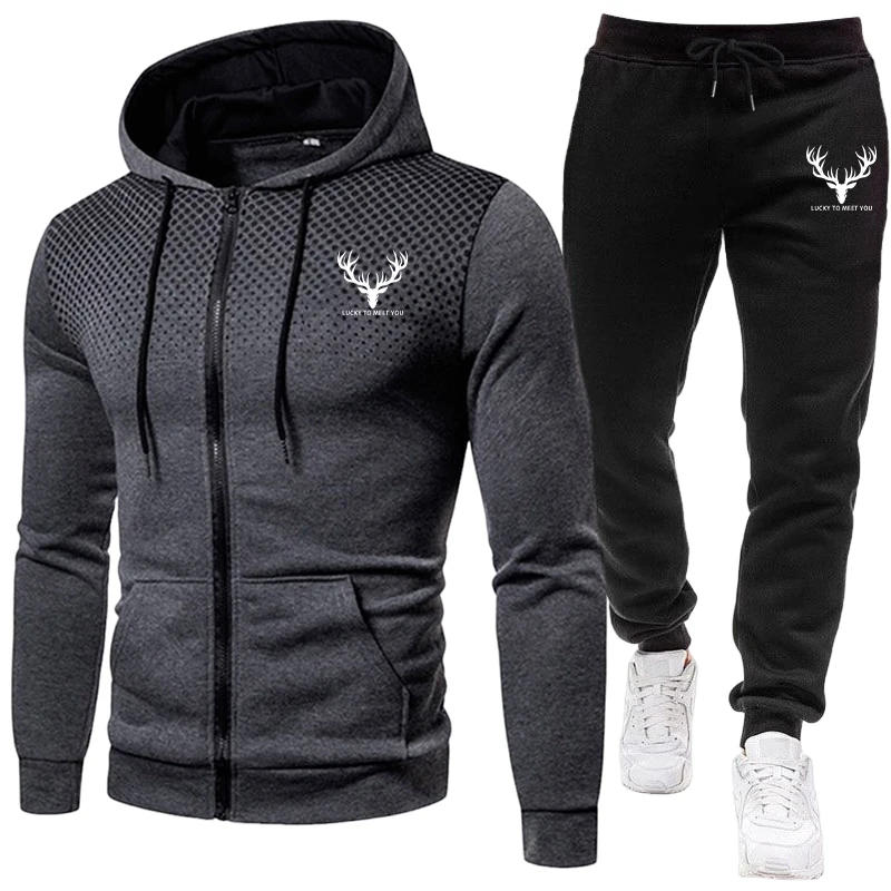 Mens Fashion Zip Up - 2026 Nieuwe Aanwinst Heren Set Rits
