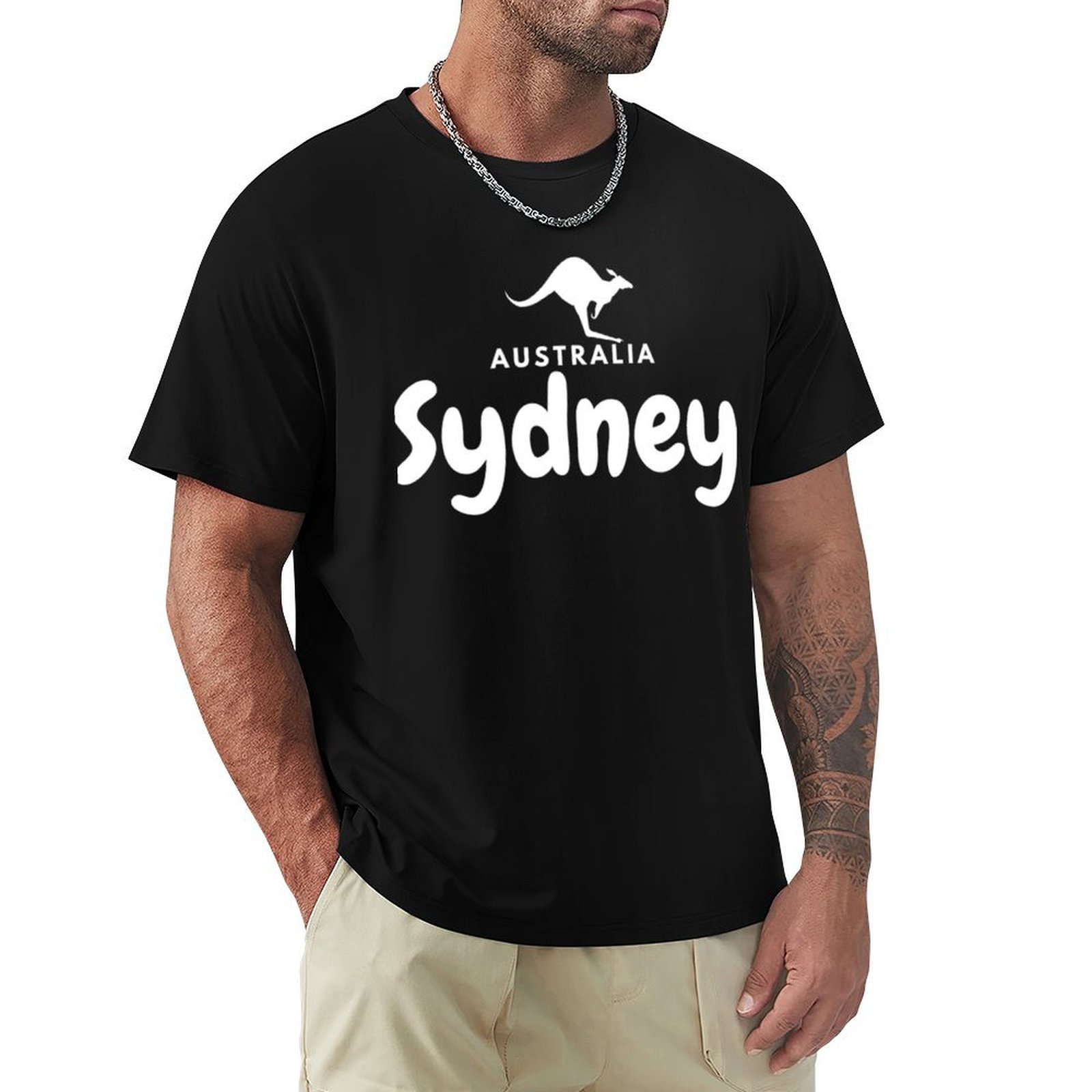 Men'S Fashion Sydney - Sydney, Sydney Australië T-Shirt Zomermode Casual