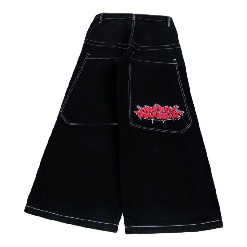 Men Fashion Jeans - Amerikaanse mode hiphop oversized losse jeans