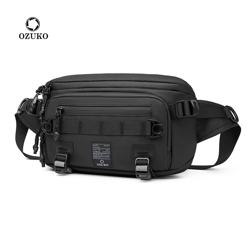 Crossbody Bag Men - Heren heuptas Waterdichte outdoor borsttas Multi