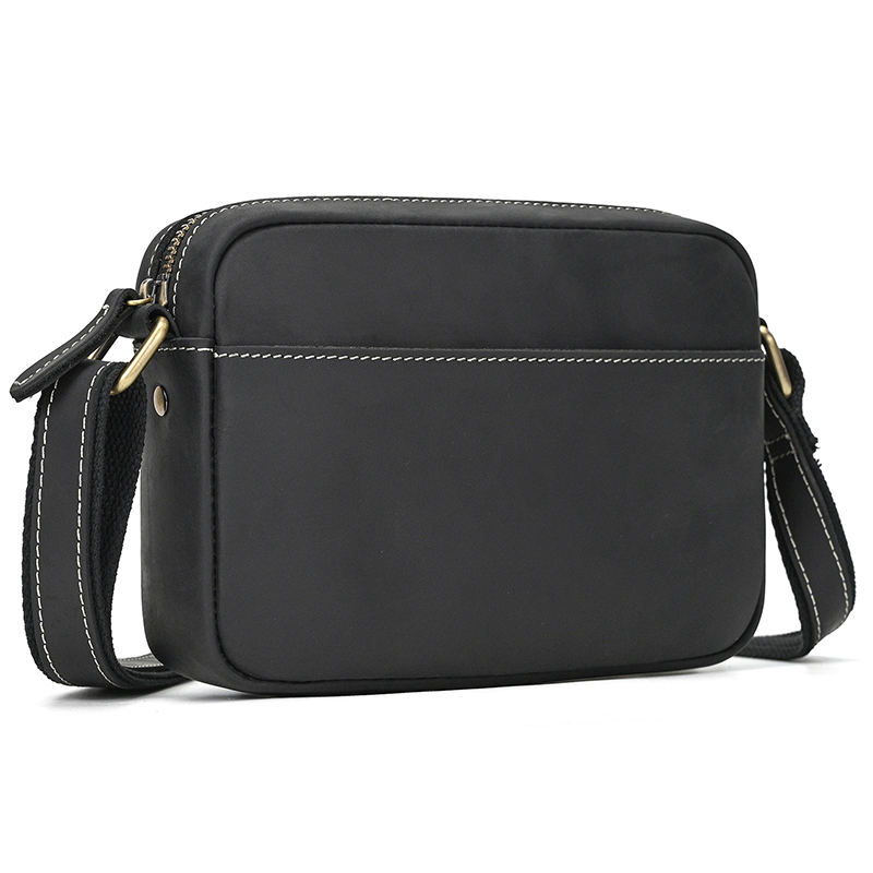 Fashion Harness Men - Crazy Horse lederen heren crossbody tas