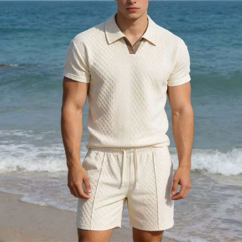 Mens Fashion Zip Up - Zomerpakken voor heren 2026, 100 kg,