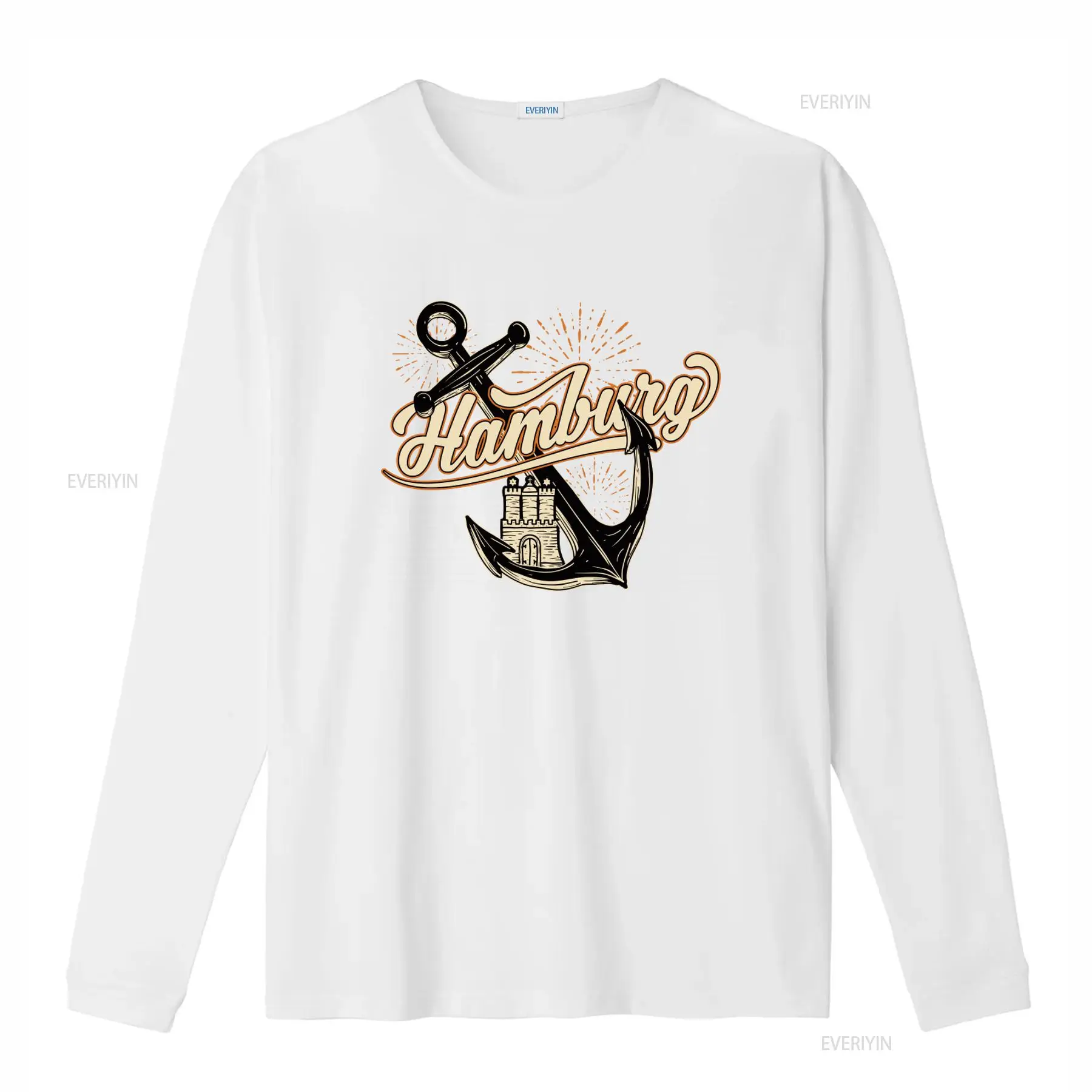 Heren Hamburg Anchor Print T-s - Men'S Fashion Hamburg recensie en prijs