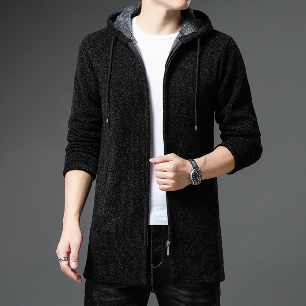 Nieuwe collectie gebreide trui - Men'S Fashion Zip Sweater recensie en prijs