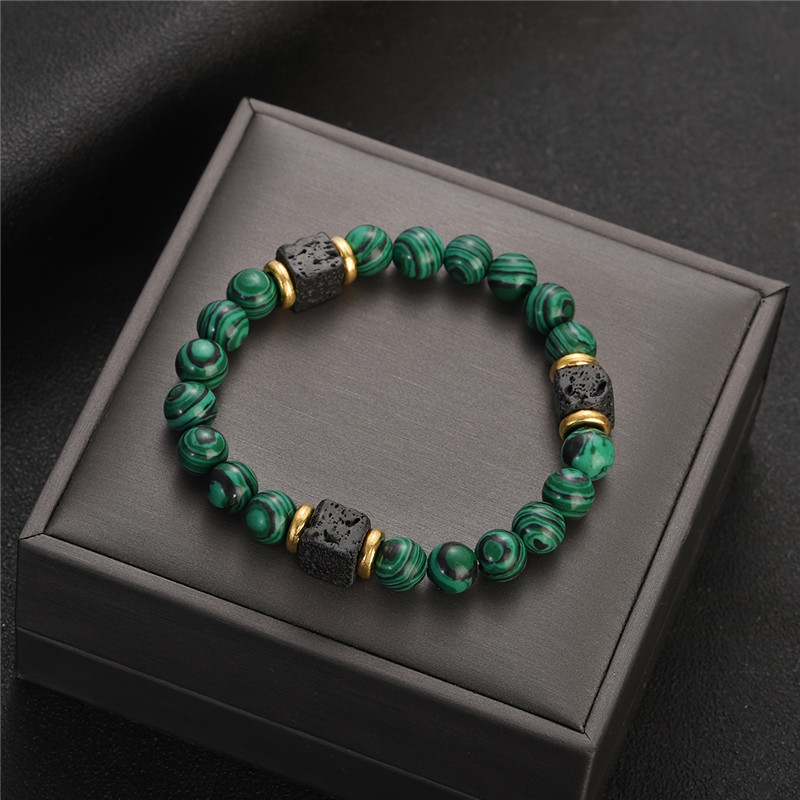 1pc Nieuwe Malachiet Armbanden - Mens Fashion Help recensie en prijs