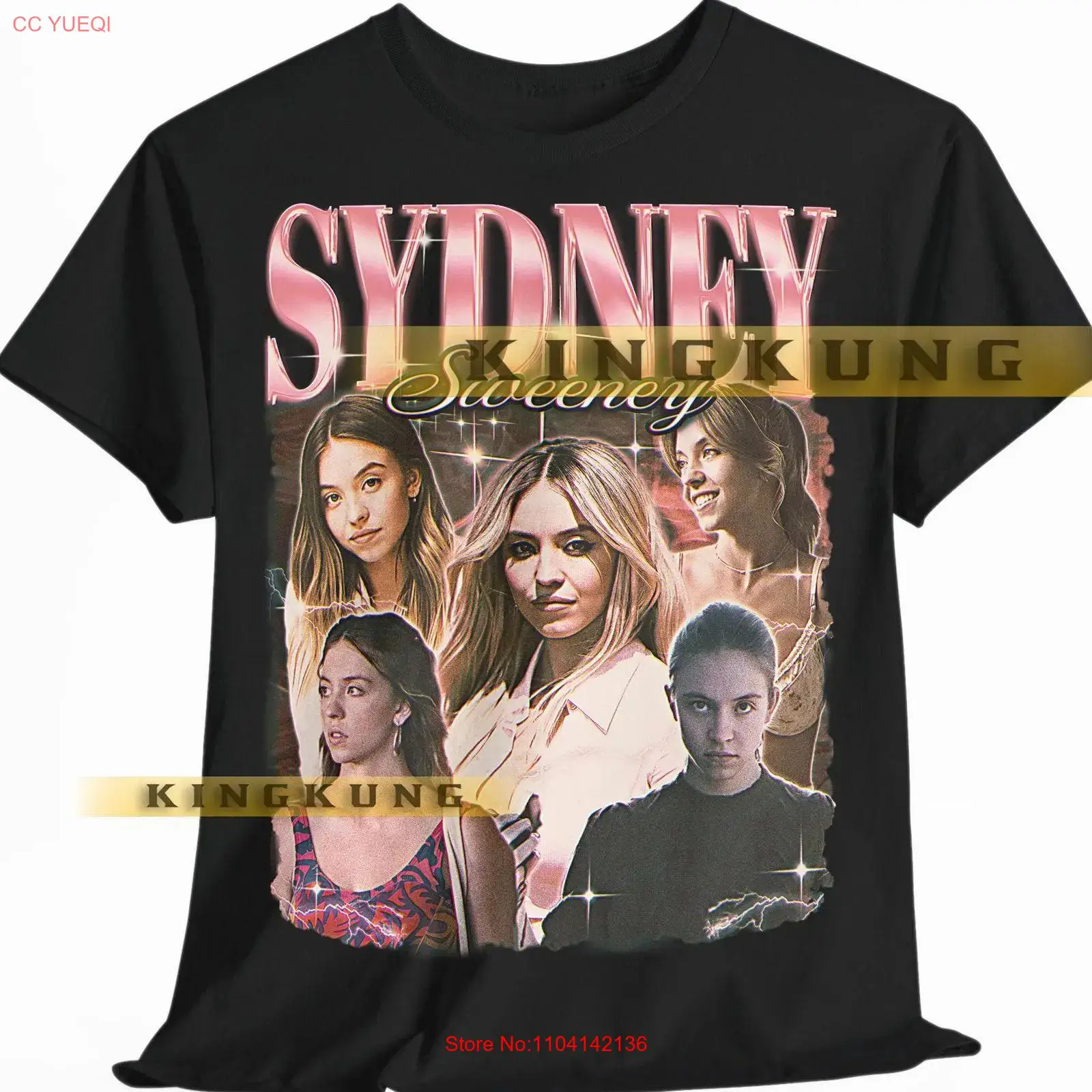 SYDNEY SWEENEY T-shirt Vintage - Men'S Fashion Sydney recensie en prijs