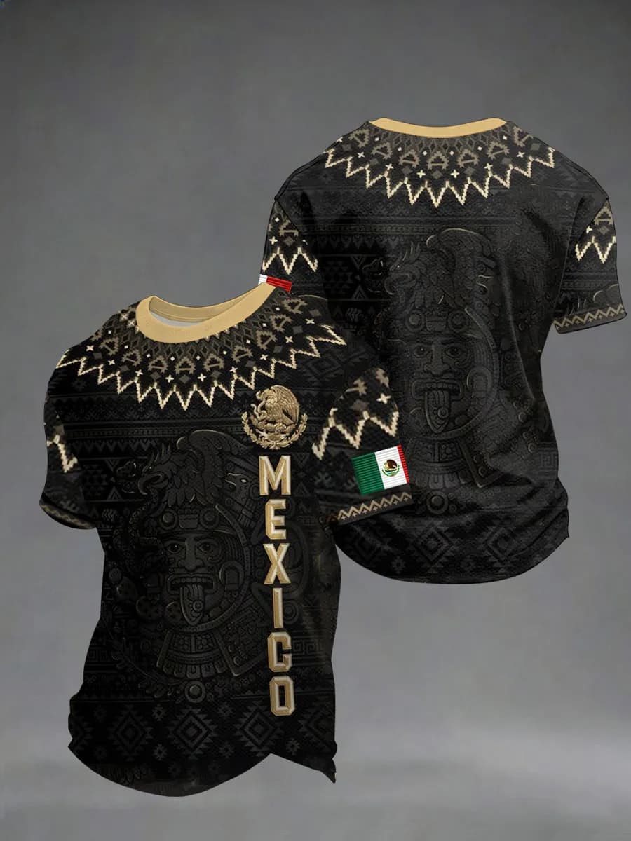 2026 Heren Mexico 3D Print Voe - Mens Fashion Mexico recensie en prijs