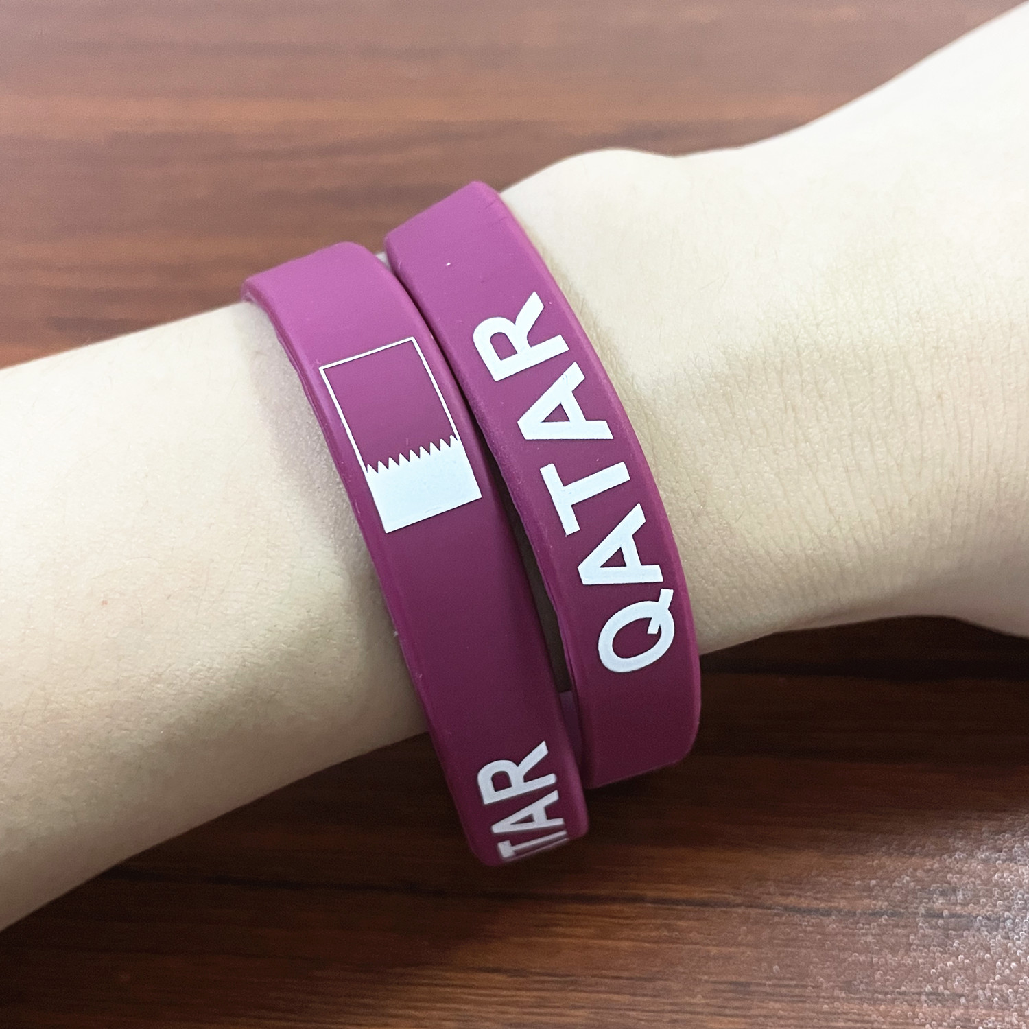 2 Stuks Qatar Vlag Siliconen A - Men'S Fashion Qatar recensie en prijs