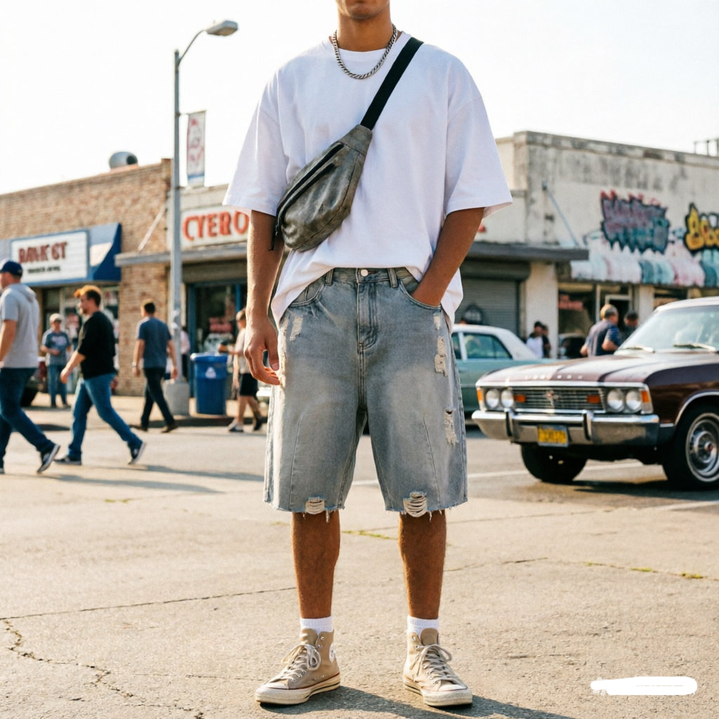 Zomer heren casual jeansshorts - Men Fashion Jeans recensie en prijs