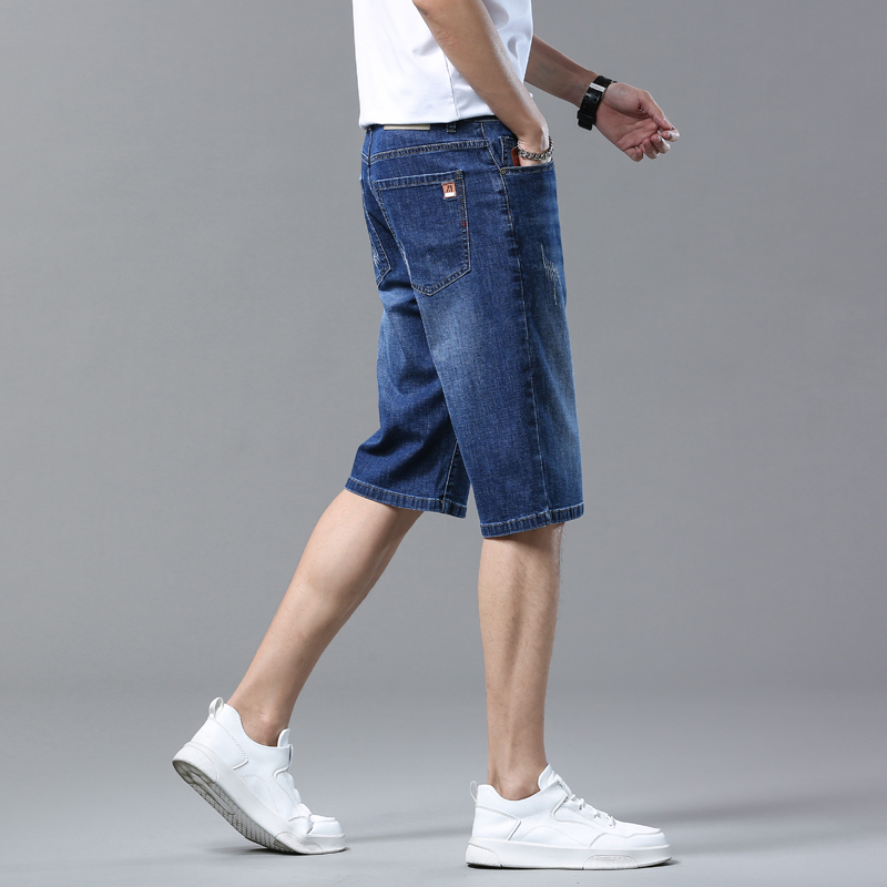 Herenshorts Zomer rechte denim - Men Fashion Jeans recensie en prijs