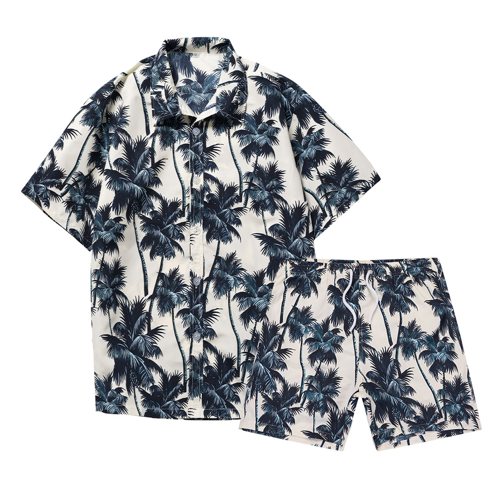 Hawaiiaanse kokospalm 3D print - Mens Fashion Suits recensie en prijs