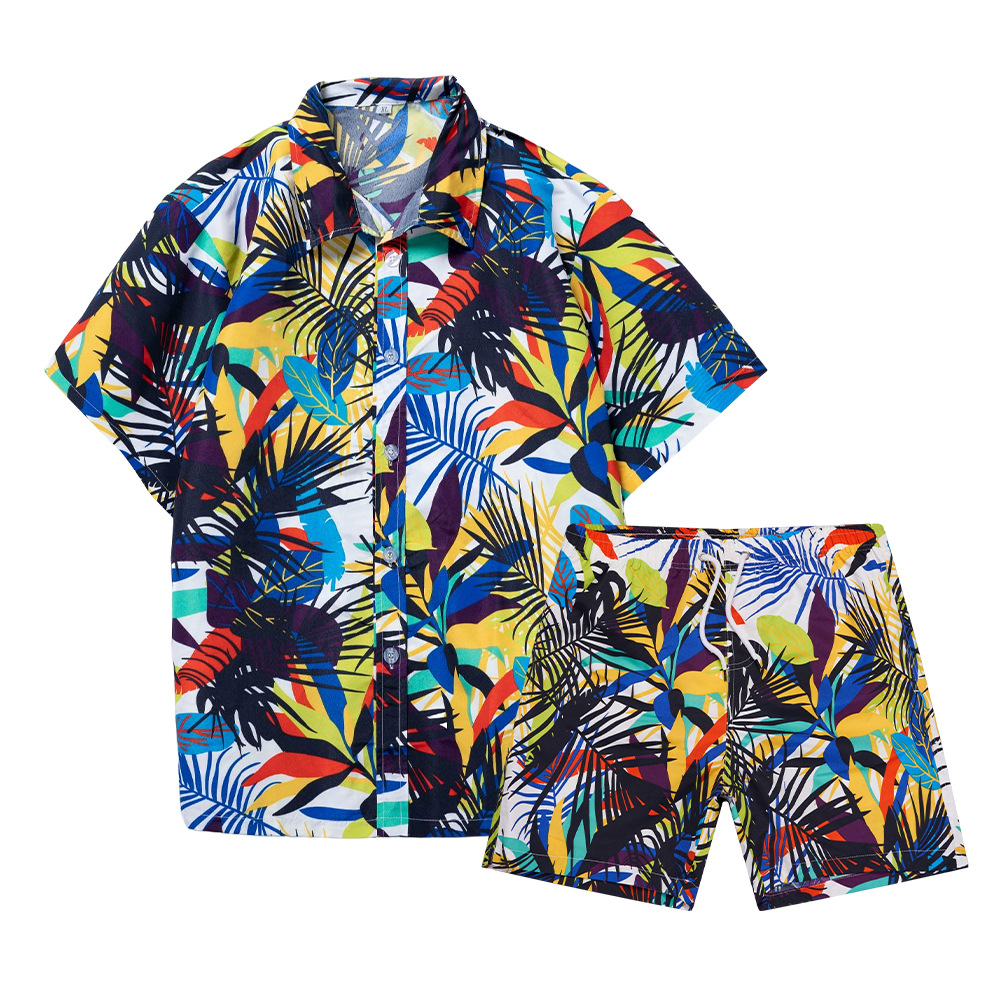 Hawaiiaanse kokospalm 3D print - Mens Fashion Suits recensie en prijs