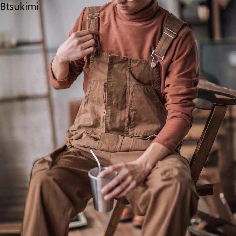 2026 Heren Retro Katoen Relaxe - Men'S Fashion Overalls recensie en prijs