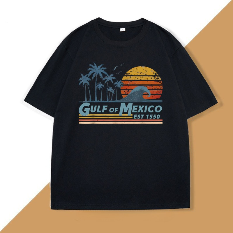 Golf of Mexico T-shirt Heren D - Mens Fashion Mexico recensie en prijs