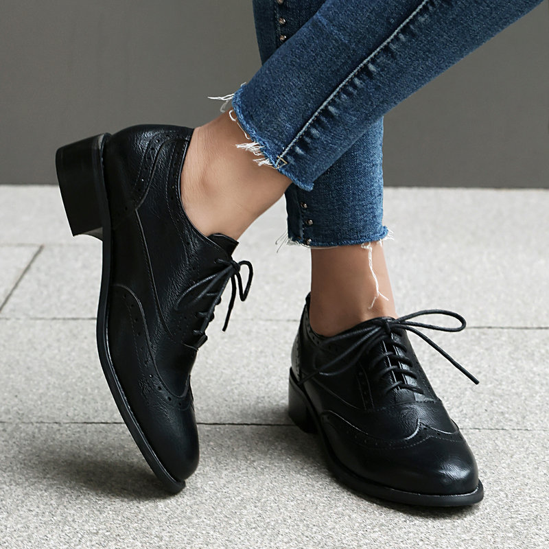 Brogue Oxford schoenen dames,  - Oxford Shoes Brogue recensie en prijs