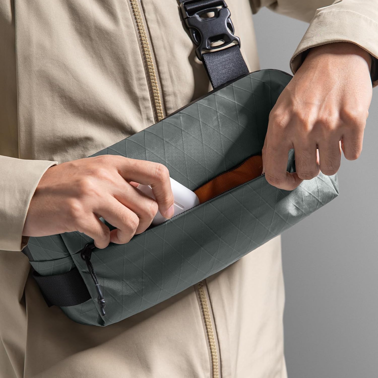 Compacte EDC Schoudertas 3L-10 - Crossbody Bag Men recensie en prijs