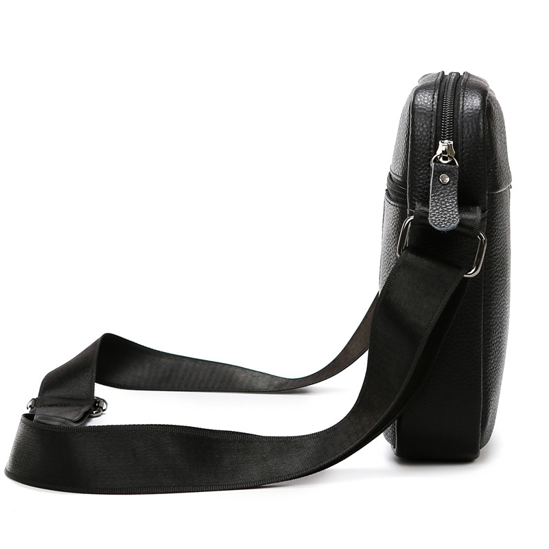 Zakelijke leren schoudertas vo - Fashion Harness Men recensie en prijs