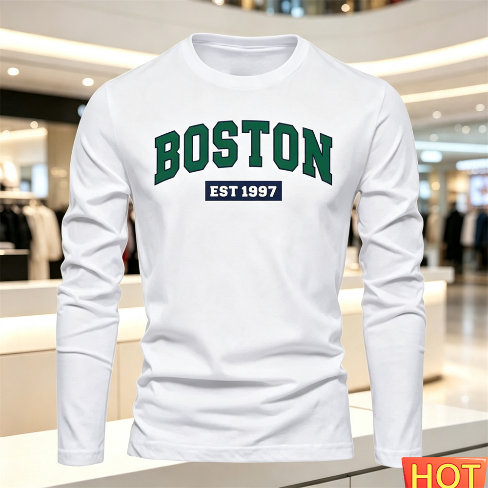 Herfst Zomer heren T-shirt met - Queer Men'S Fashion recensie en prijs