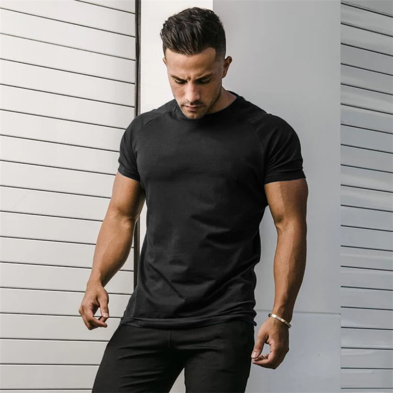 Effen Zomer Katoenen Ademende  - Muscle Tee Workout recensie en prijs