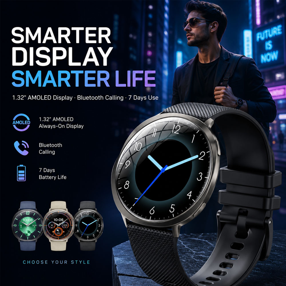 2026 Premium AMOLED Smartwatch - Men'S Fashion Week 2026 recensie en prijs