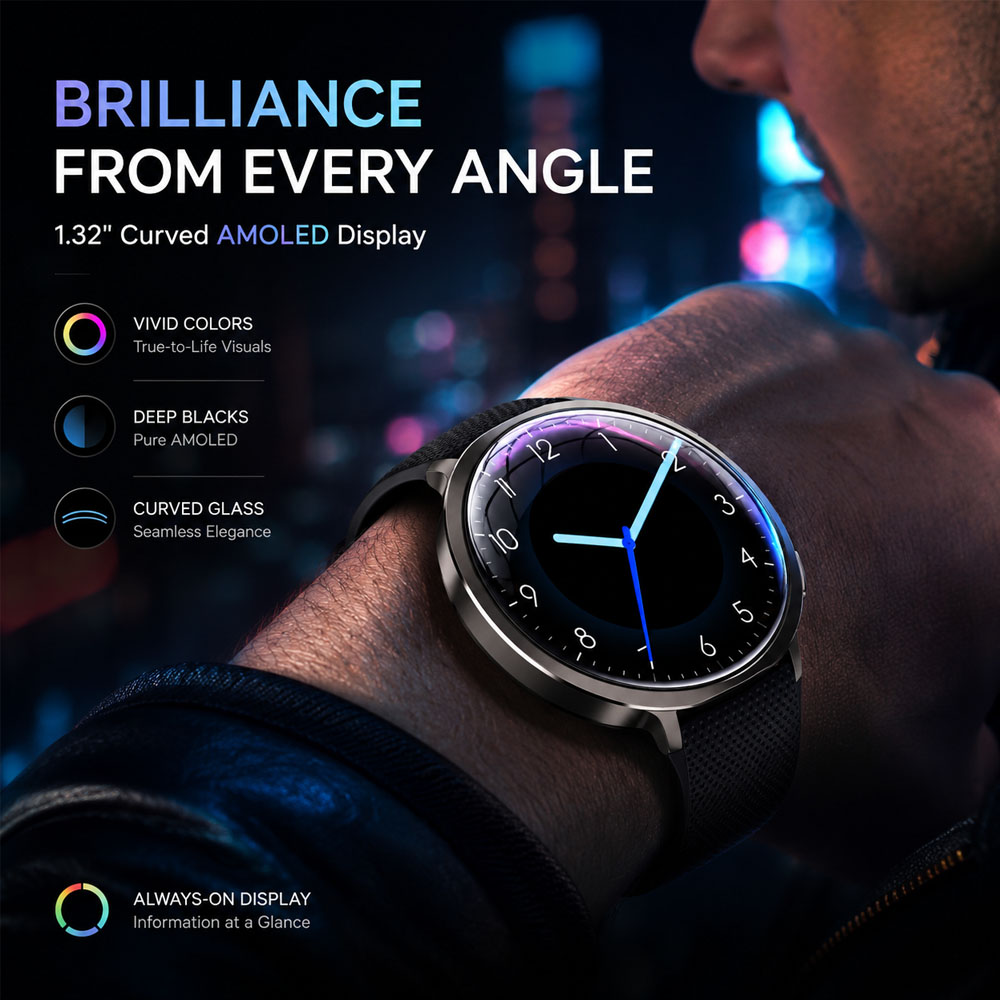 2026 Premium AMOLED Smartwatch - Men'S Fashion Week 2026 recensie en prijs