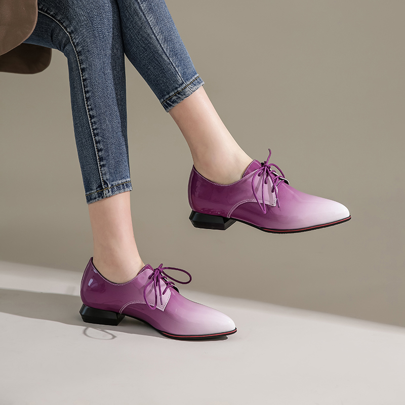 Britse Dames Oxfords Gradiënt  - Oxford Shoes Brogue recensie en prijs