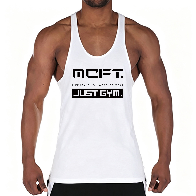 Katoenen Gym Vest Tanktop voor - Muscle Tee Workout recensie en prijs