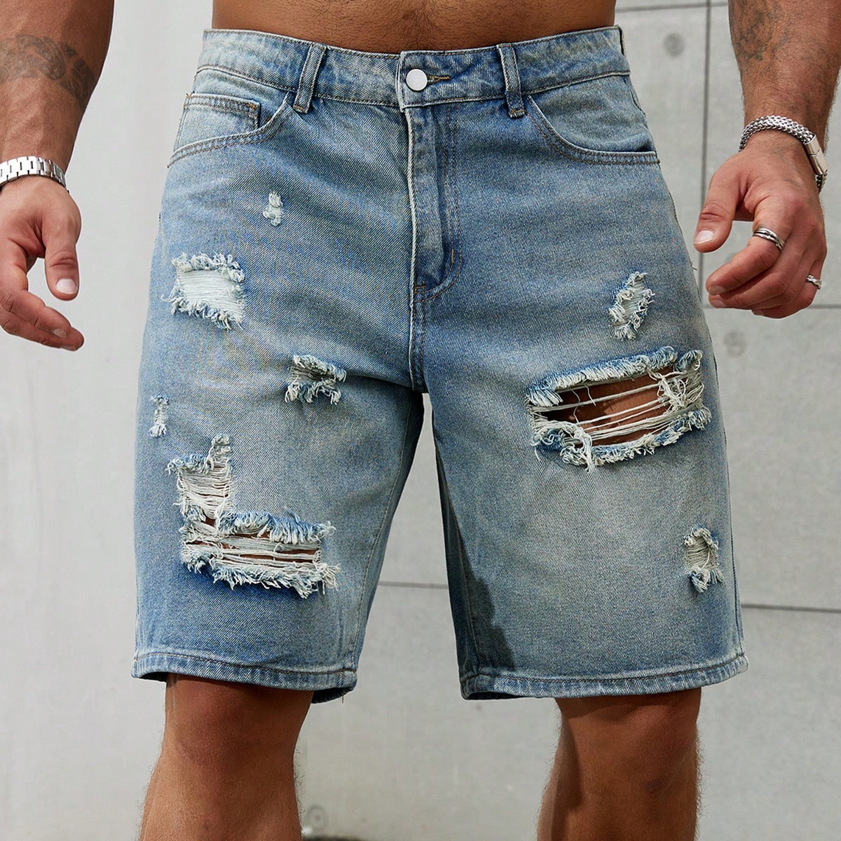 Nieuwe Mode Heren Gescheurde K - Men Fashion Jeans recensie en prijs