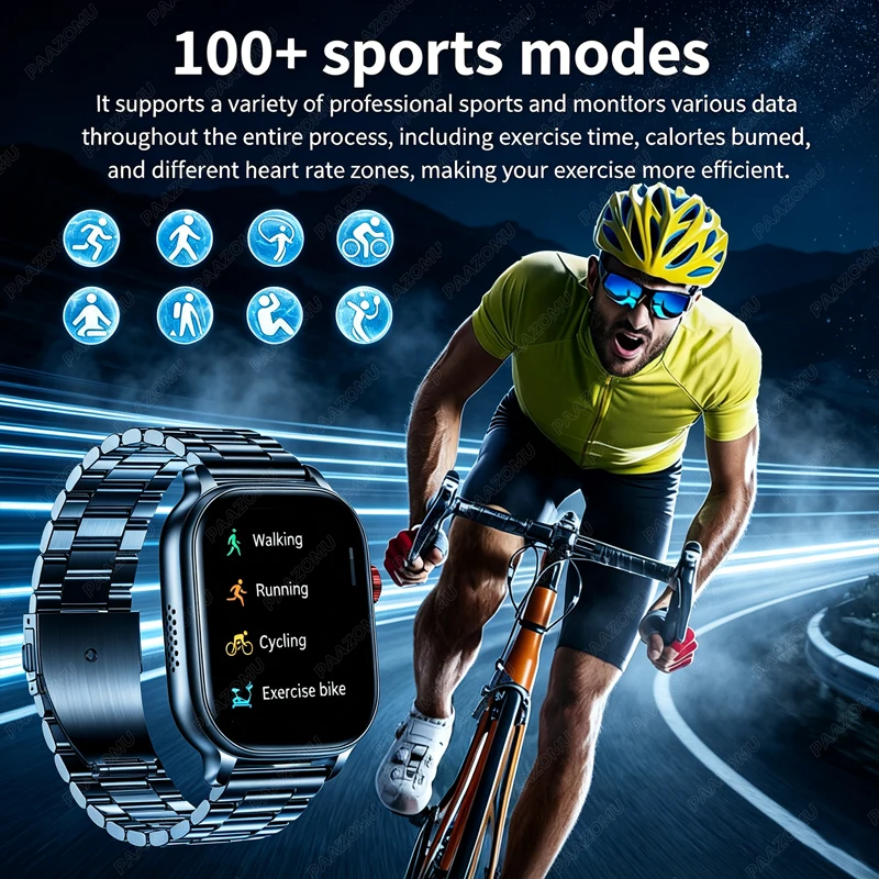 2026 Nieuwe Smartwatch met ing - Men'S Fashion Week 2026 recensie en prijs