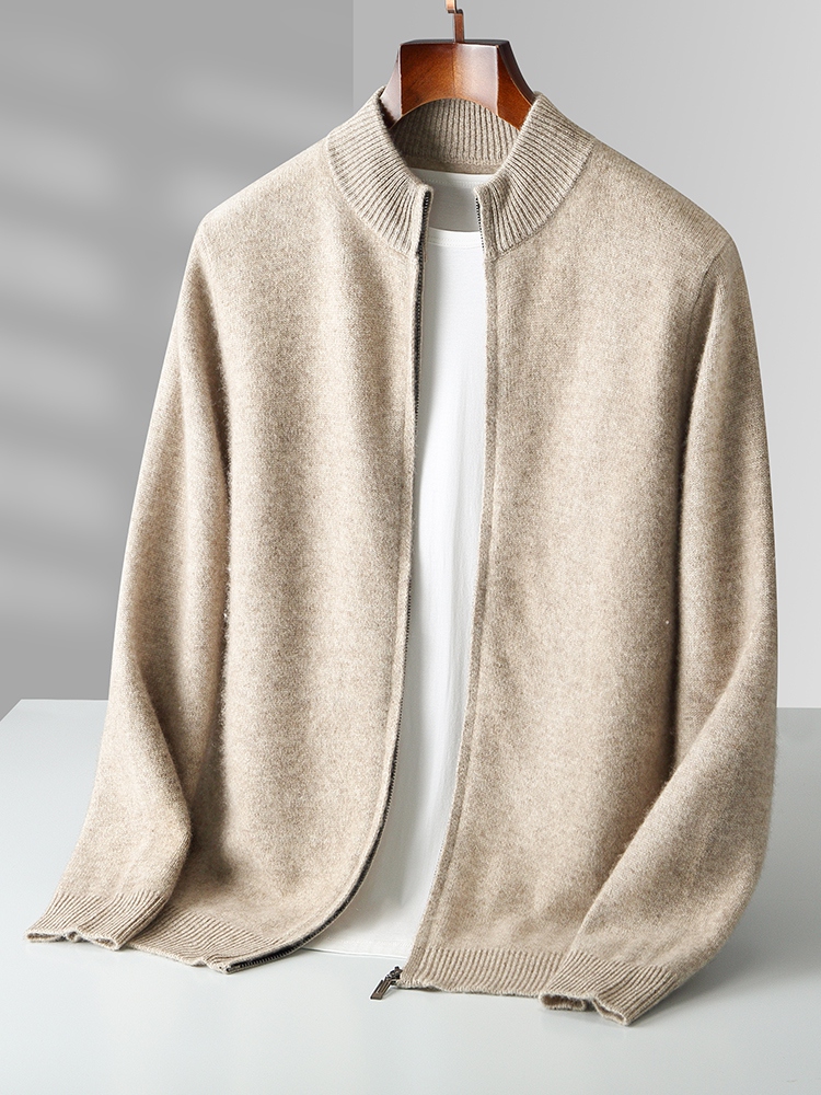 100% Merinowol Heren Truien Ve - Men'S Fashion Zip Sweater recensie en prijs