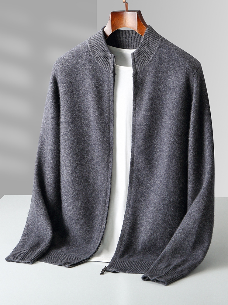 100% Merinowol Heren Truien Ve - Men'S Fashion Zip Sweater recensie en prijs