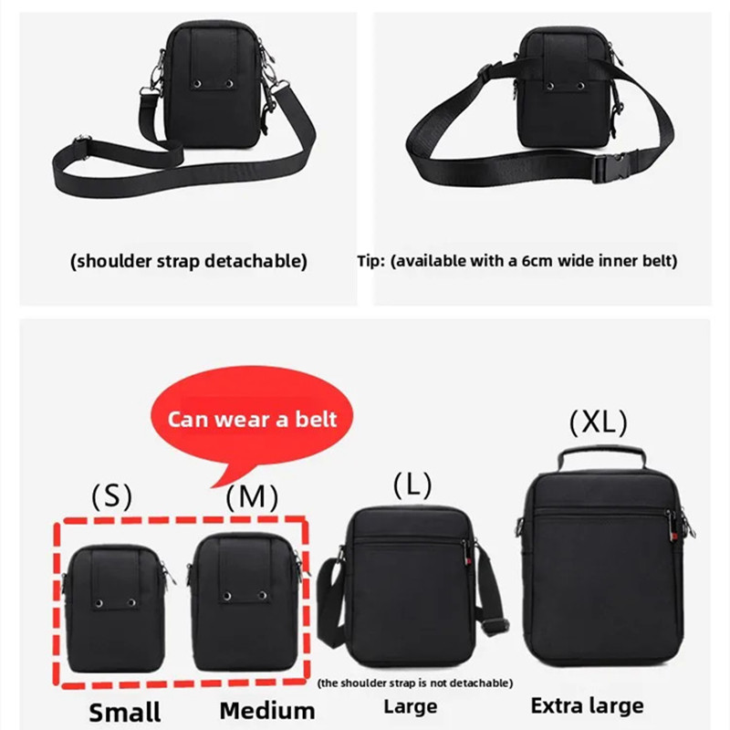 Jangear Mannen Schoudertas Toe - Fashion Harness Men recensie en prijs