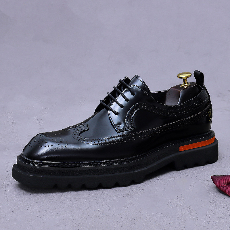 Heren Brogue Platform Oxford s - Oxford Shoes Brogue recensie en prijs