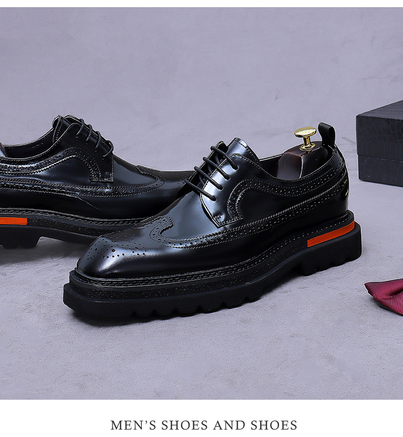 Heren Brogue Platform Oxford s - Oxford Shoes Brogue recensie en prijs