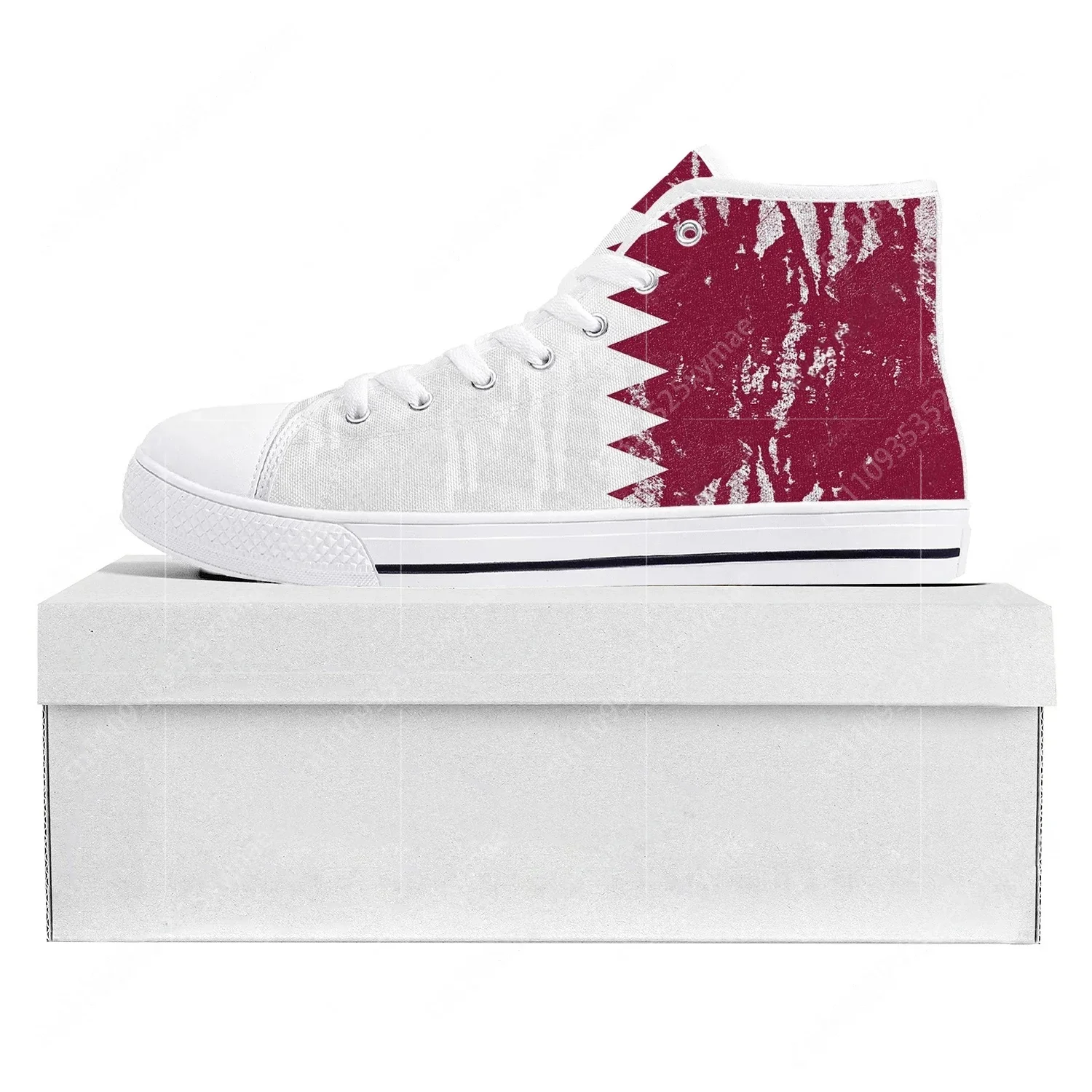 Qatar vlag hoge top hoge kwali - Men'S Fashion Qatar recensie en prijs