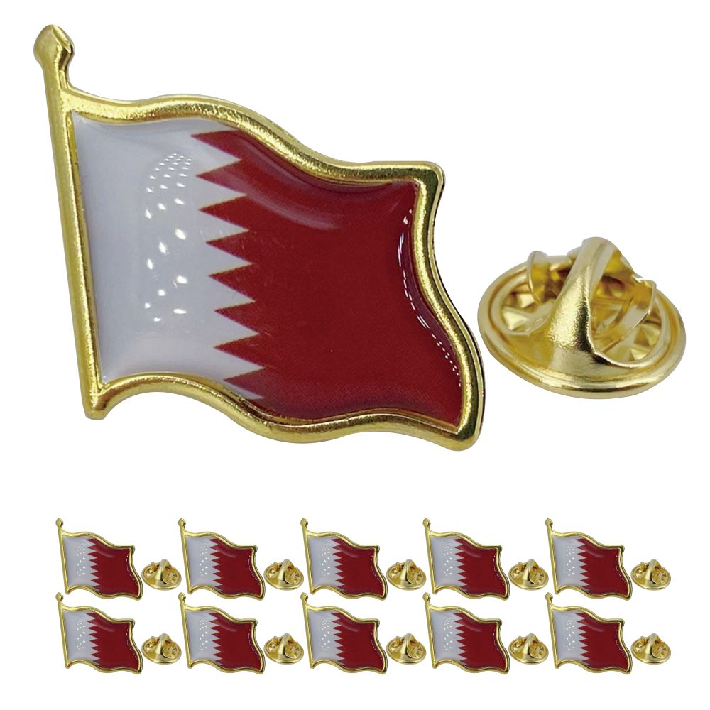 Qatar Vlag Lapelpin - Emaille  - Men'S Fashion Qatar recensie en prijs