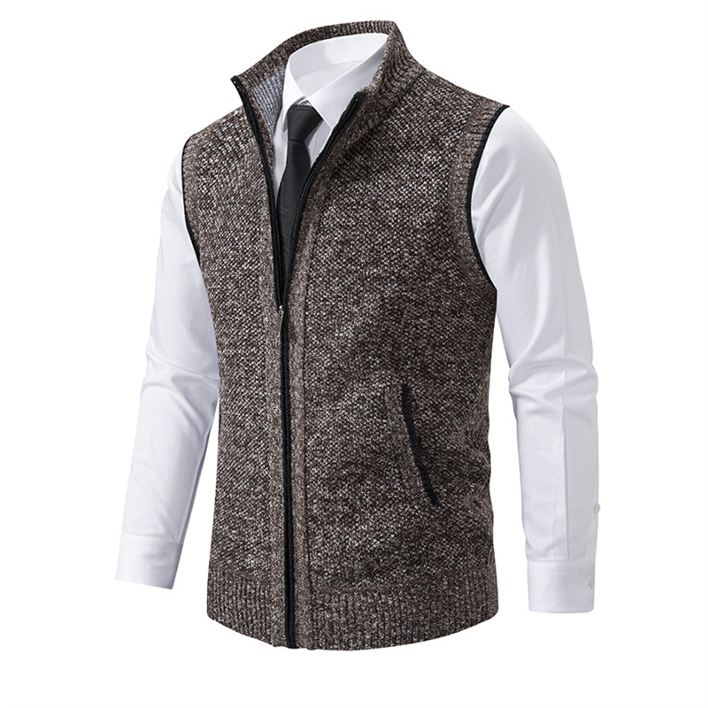 Heren winter herfst trui vest  - Men'S Fashion Zip Sweater recensie en prijs