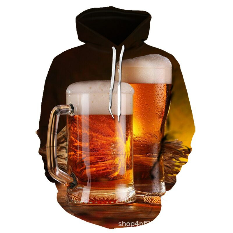 2024 Nieuwe 3D Afdrukken Bier  - Men'S Fashion Hamburg recensie en prijs