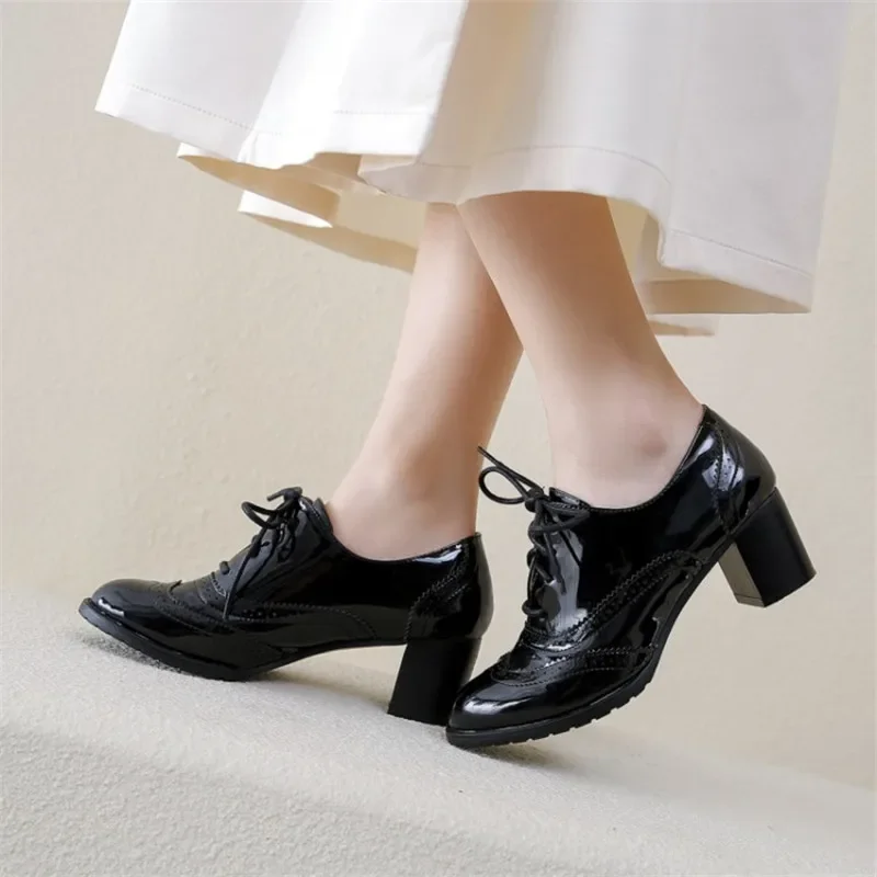 Britse Dames Oxfords Blauw Roo - Oxford Shoes Brogue recensie en prijs